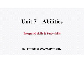 《Abilities》Integrated skills&Study skills PPT习题课件