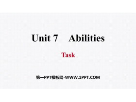 《Abilities》Task PPT习题课件