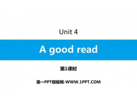 《A good read》PPT习题课件(第1课时)