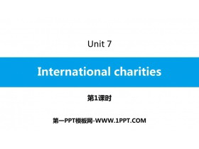 《Intemational charities》PPT习题课件(第1课时)