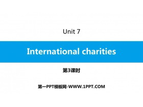 《Intemational charities》PPT习题课件(第3课时)