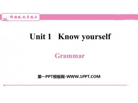 《Know yourself》Grammar PPT习题课件