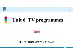 《TV programmes》Task PPT习题课件