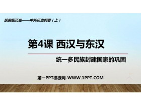 《西汉与东汉——统一多民族封建国家的巩固》PPT课文课件