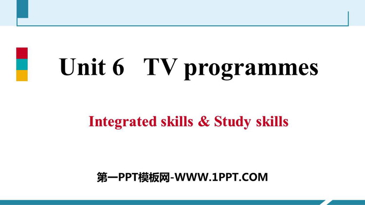 《TV programmes》Integrated skills&Study skills PPT习题课件