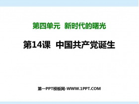 《中国共产党诞生》PPT免费下载
