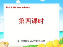 Unit4 We love animalsnrPPTn