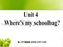 Where's my schoolbag?PPTμ2