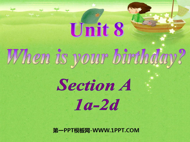 When is your birthday?PPTn