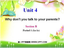 Why don't you talk to your parents?PPTμ4