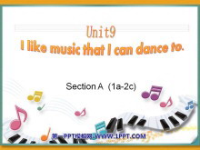 I like music that I can dance toPPTn6