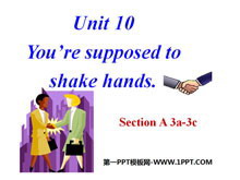 You are supposed to shake handsPPTn7
