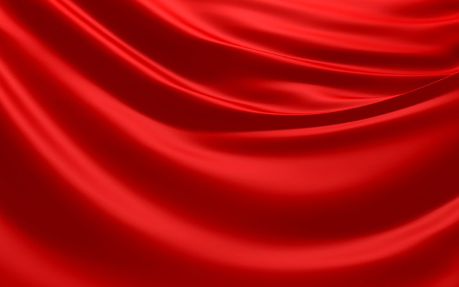 红色绸缎高清PPT背景图片（红色绸缎素材）(红色的绸缎)（红绸图片素材大全）