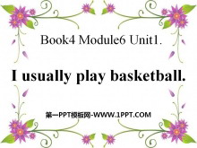 I usually play basketballPPTn2
