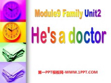 Hes a doctorPPTμ4