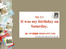 It was my birthday on SaturdayPPTn2