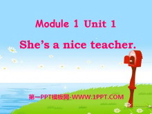 She's a nice teacherPPTn6