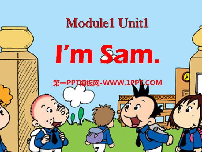 《I'm Sam》PPT课件-预览图01