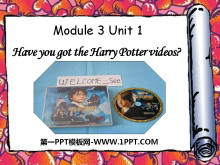 Have you got the Harry Potter videos?PPTn3