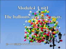 The balloons are flying awayPPTn5
