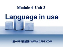 Language in useLife in the future PPTn