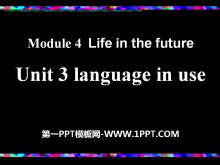 Language in useLife in the future PPTn3