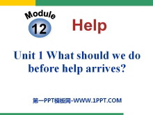 What should we do before help arrives?Help PPTn