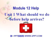 What should we do before help arrives?Help PPTn3