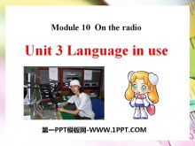 Language in useOn the radio PPTn2