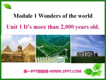 It's more than 2000 years oldWonders of the world PPTn