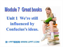 We're still influenced by Confucius's ideasGreat books PPTn3