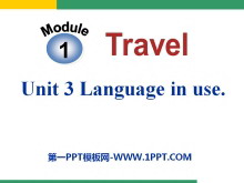 Language in useTravel PPTn3
