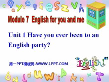 Have you ever been to an English corner?English for you and me PPTn