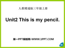 This is my pencilPPTμ4