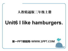 I like hamburgersPPTn2