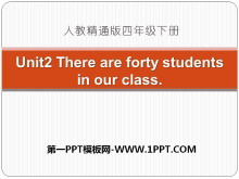 There are forty students in our classPPTn2