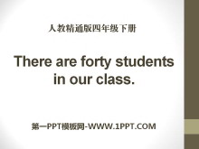 There are forty students in our classPPTn3