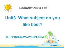 What subject do you like bestPPTn