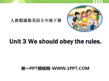 We should obey the rulesPPTn3