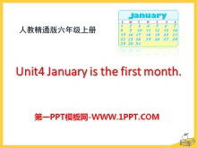 January is the first monthPPTμ2