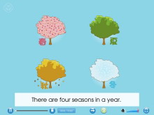 There are four seasons in a yearFlashμ