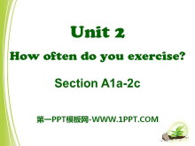 How often do you exercise?PPTn22