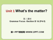 What's the matter?PPTμ14