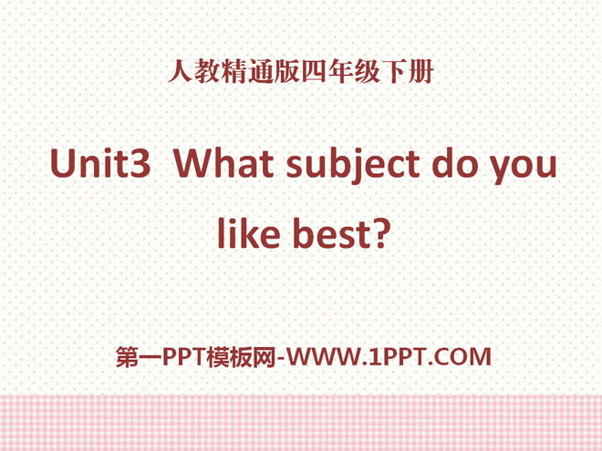 What subject do you like bestPPTn2