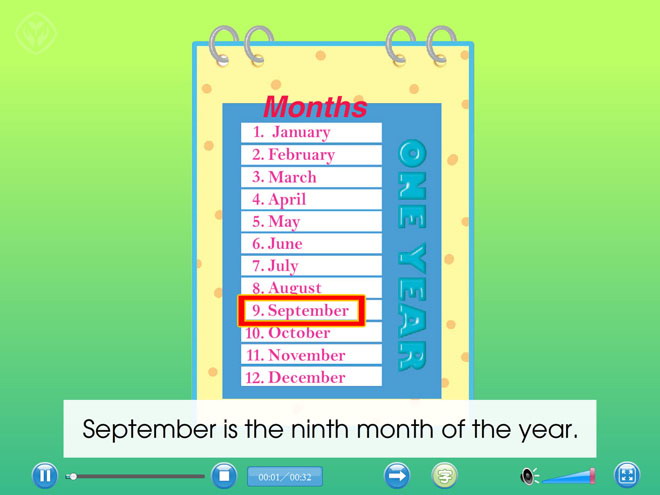 July is the seventh monthFlashμ2