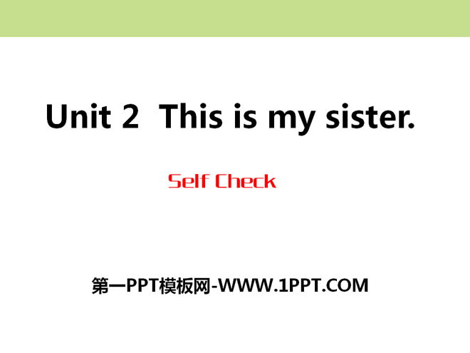 《This is my sister》PPT课件13-预览图01