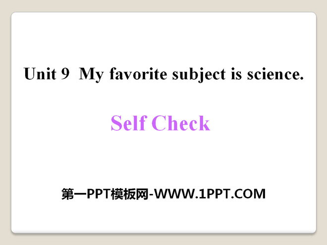 My favorite subject is sciencePPTμ17