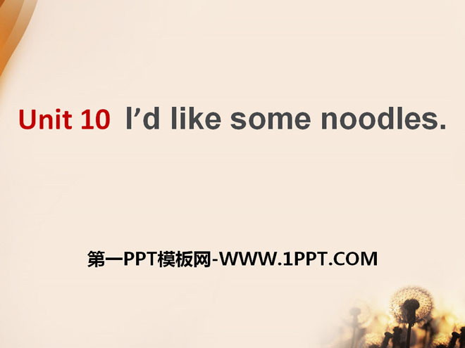 I’d like some noodlesPPTn9