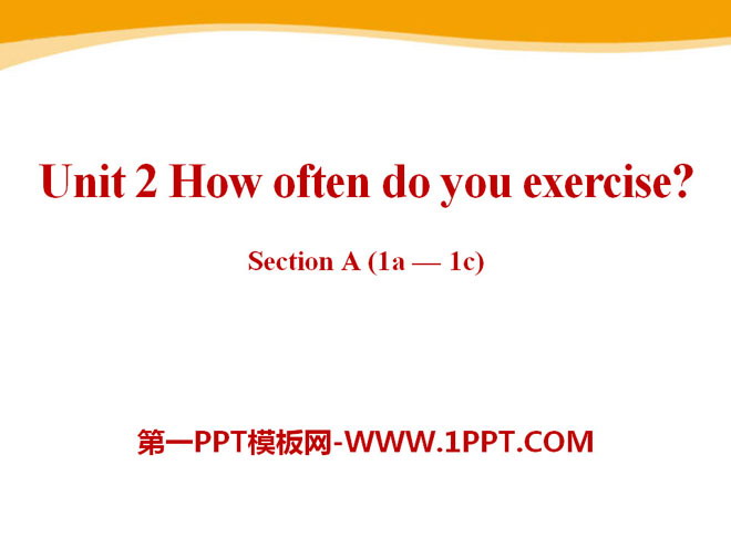 How often do you exercise?PPTn17
