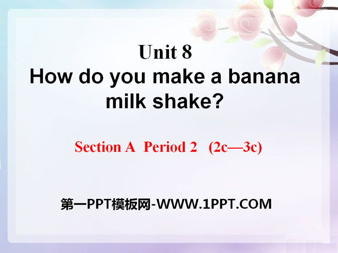 How do you make a banana milk shake?PPTn19
